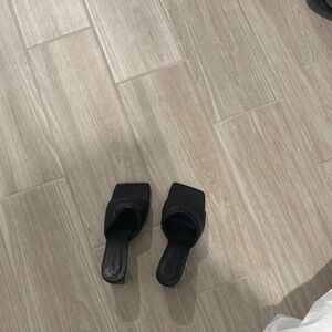 Princess Polly Black Mules